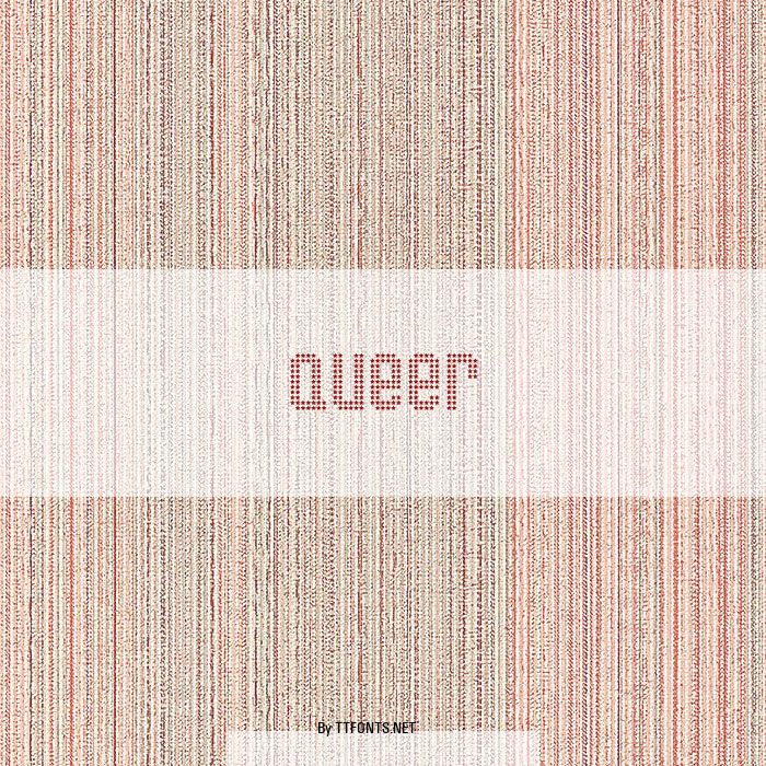 Queer example