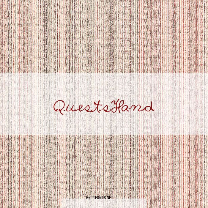QuestsHand example