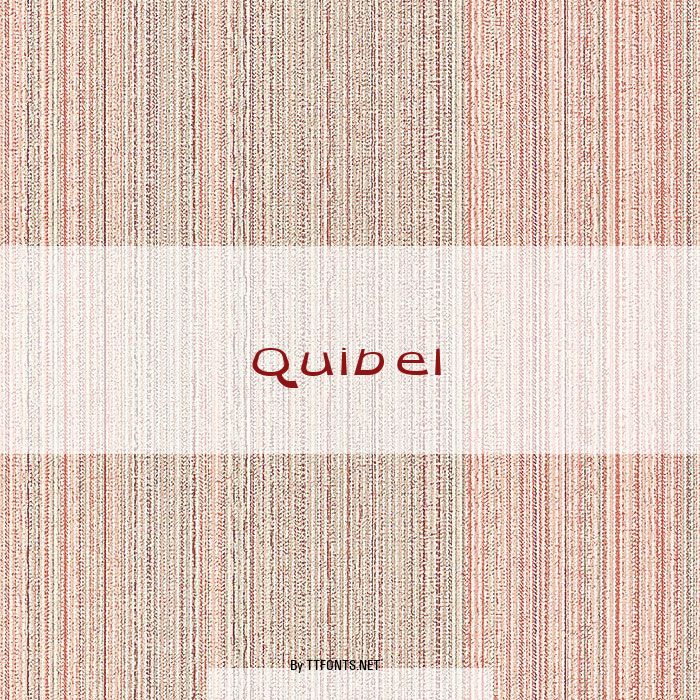 Quibel example