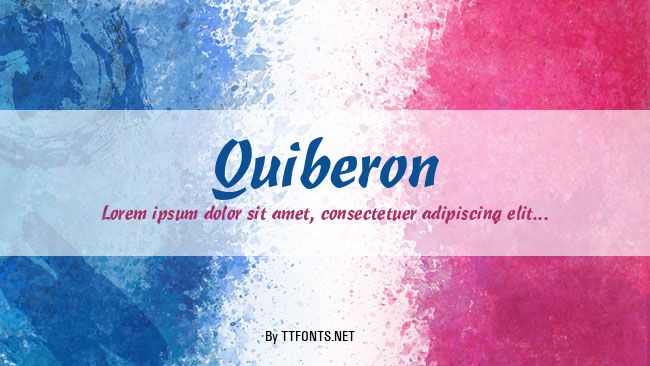 Quiberon example