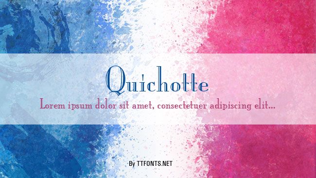 Quichotte example