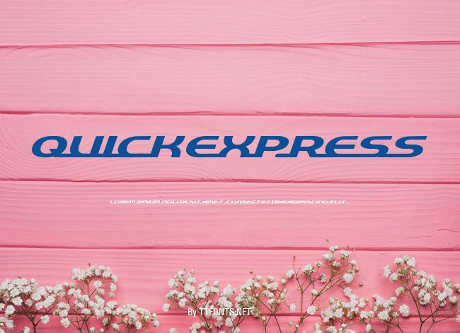 QuickExpress example