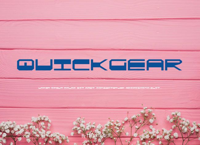 QuickGear example