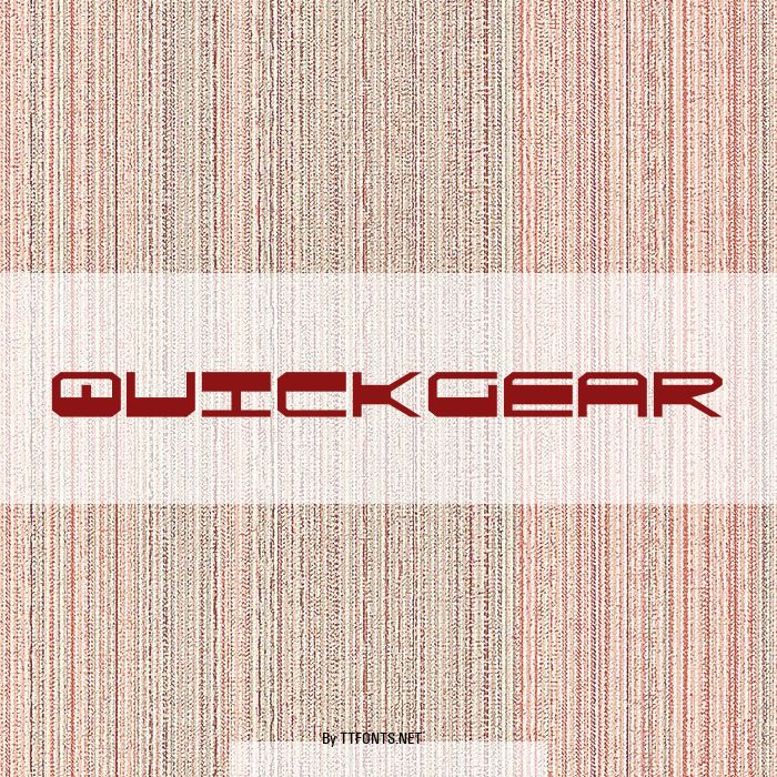 QuickGear example