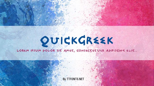 QuickGreek example