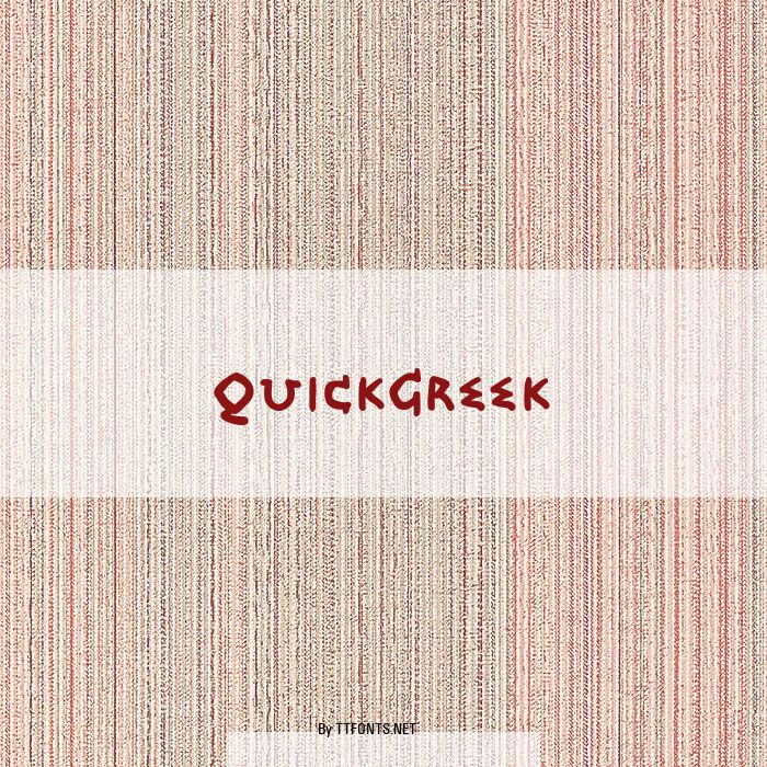 QuickGreek example