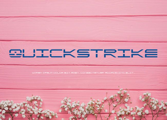 QuickStrike example
