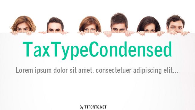 TaxTypeCondensed example