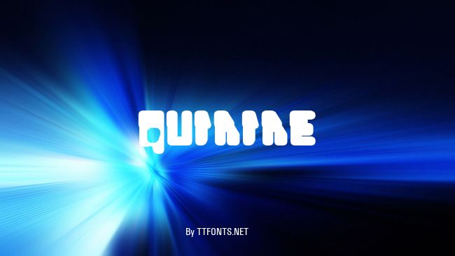 Quinine example