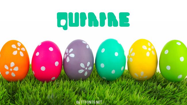 Quinine example