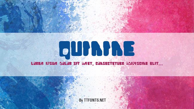 Quinine example