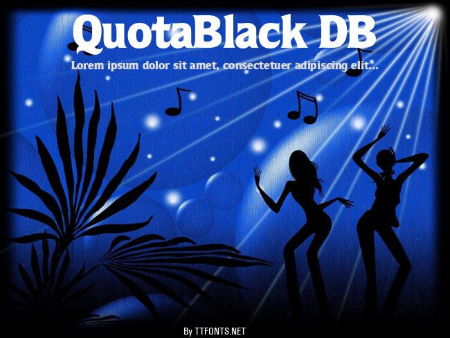 QuotaBlack DB example