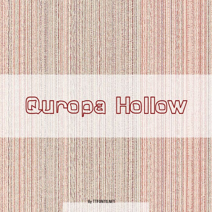 Quropa Hollow example