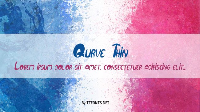 Qurve Thin example