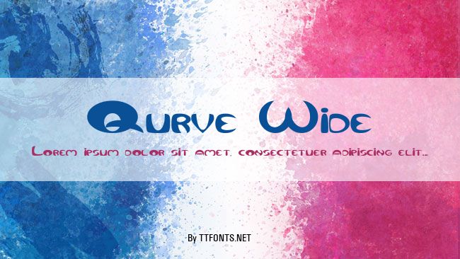 Qurve Wide example