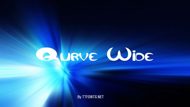 Qurve Wide example