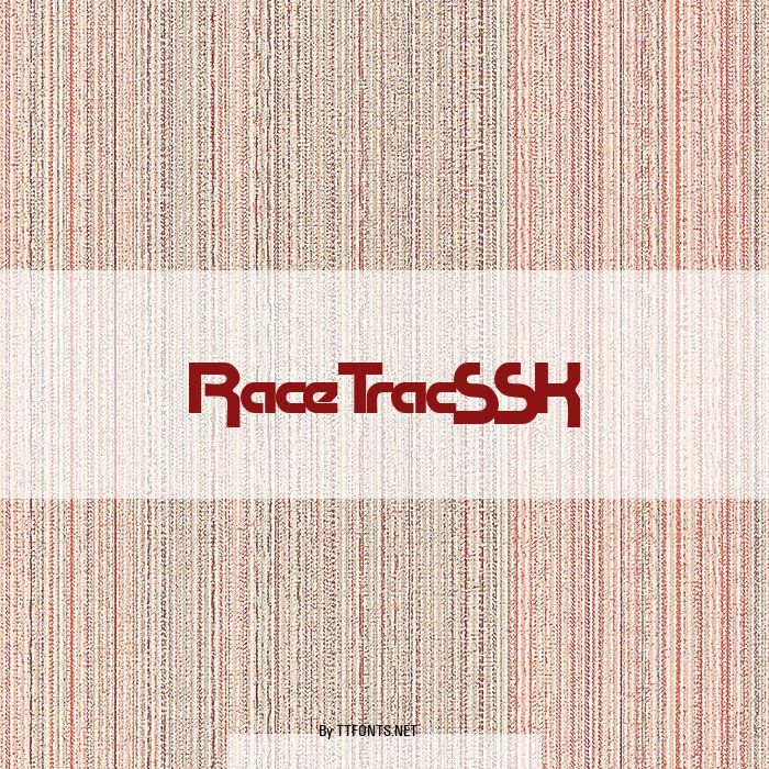 RaceTracSSK example