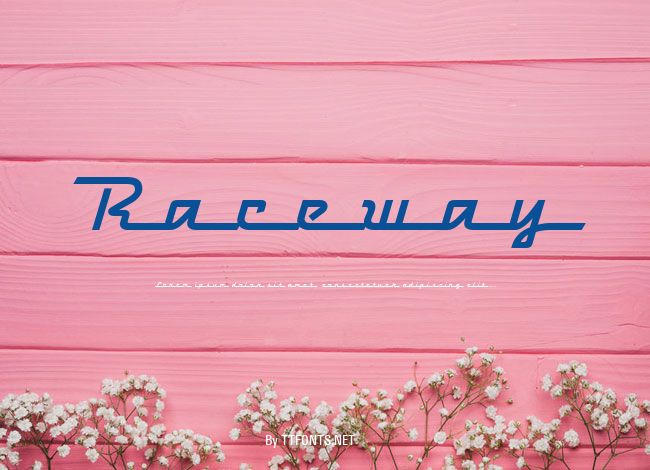 Raceway example