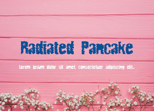 Radiated Pancake example