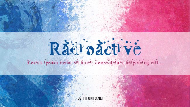 Radioactive example