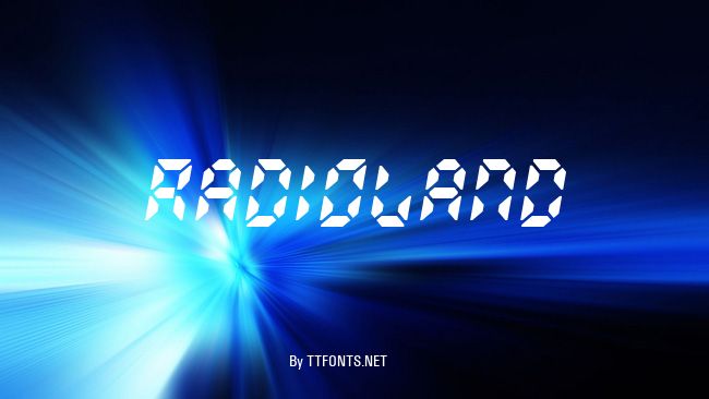 Radioland example