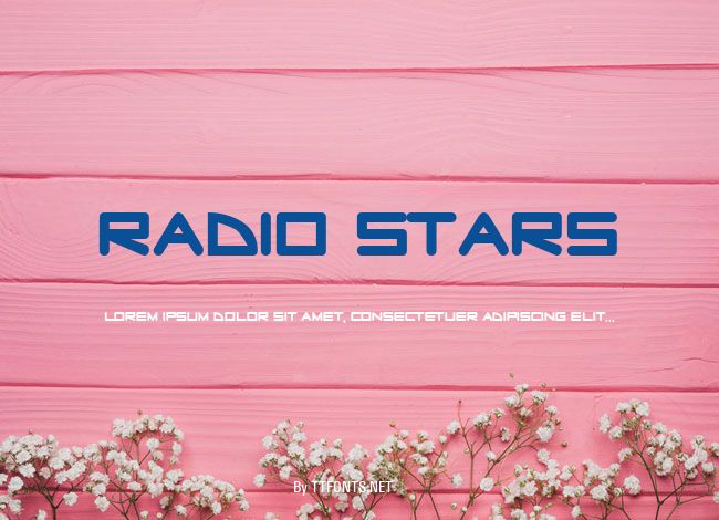 Radio Stars example