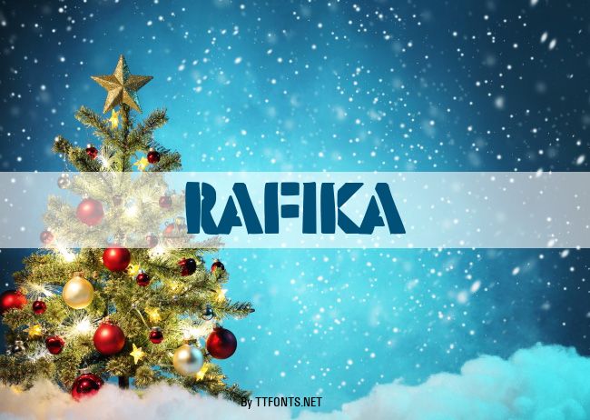 Rafika example