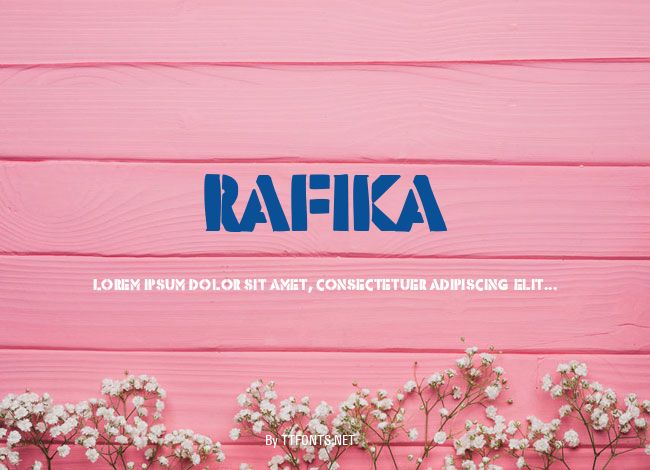 Rafika example