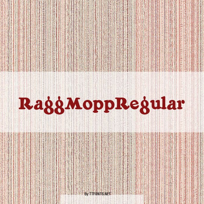 RaggMoppRegular example