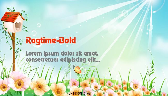 Ragtime-Bold example