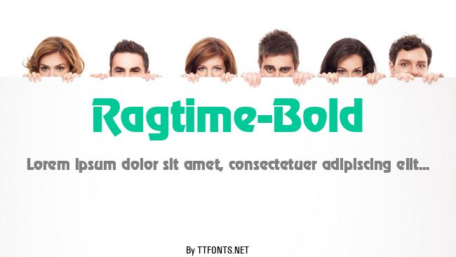 Ragtime-Bold example