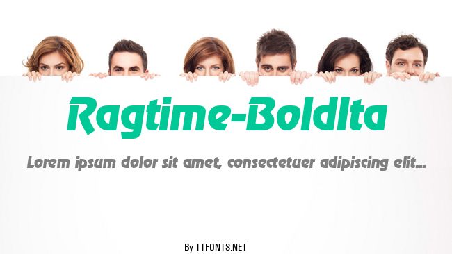 Ragtime-BoldIta example