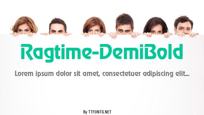 Ragtime-DemiBold example
