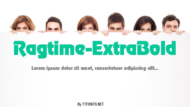 Ragtime-ExtraBold example