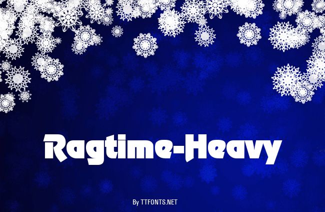 Ragtime-Heavy example