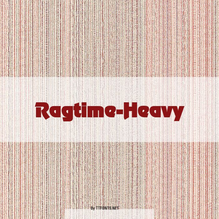 Ragtime-Heavy example