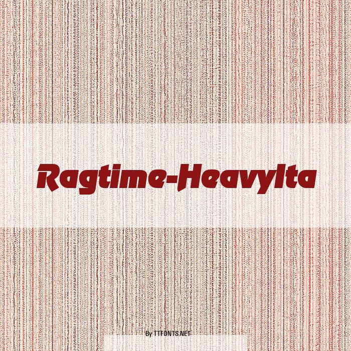 Ragtime-HeavyIta example