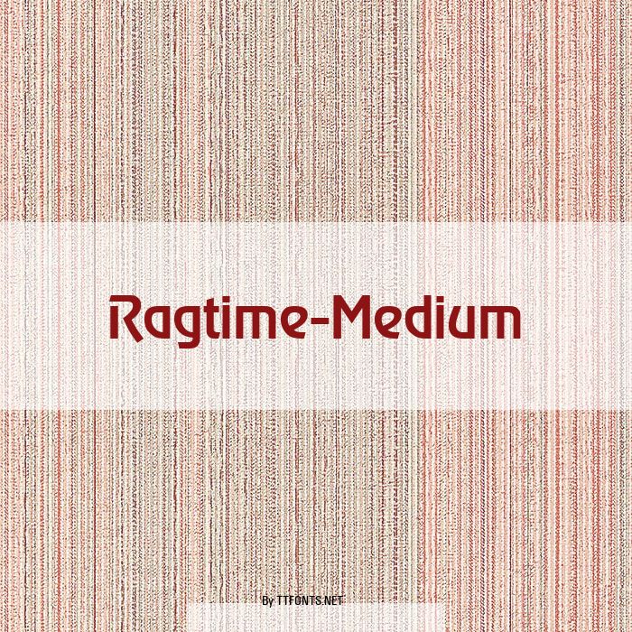 Ragtime-Medium example