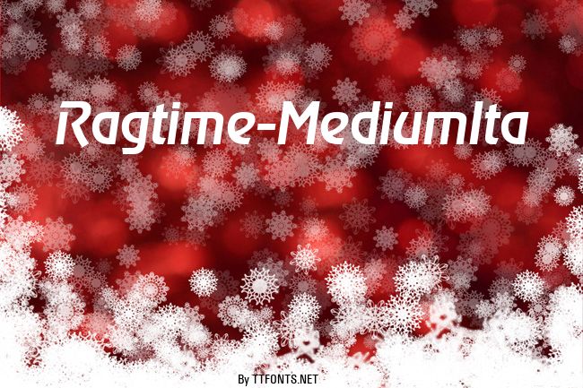 Ragtime-MediumIta example