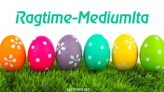 Ragtime-MediumIta example