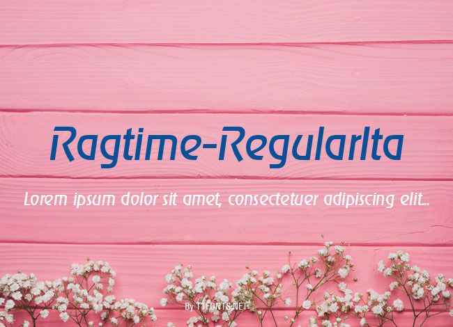 Ragtime-RegularIta example