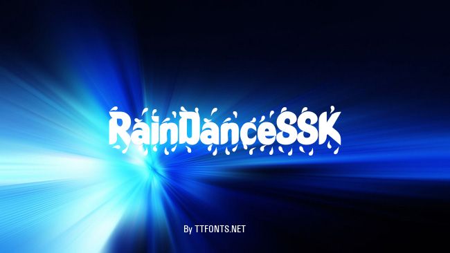 RainDanceSSK example