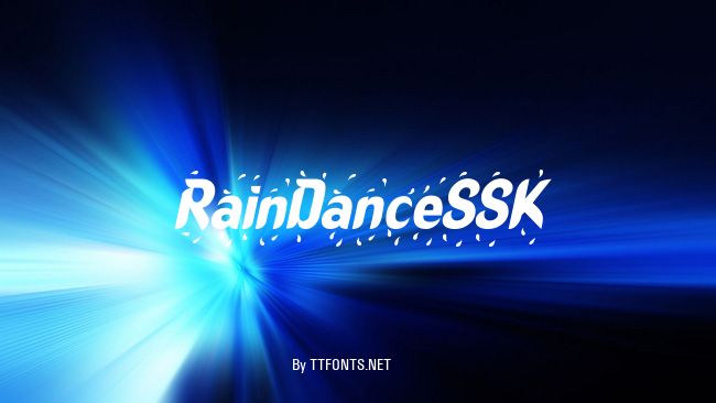 RainDanceSSK example