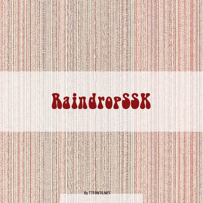 RaindropSSK example