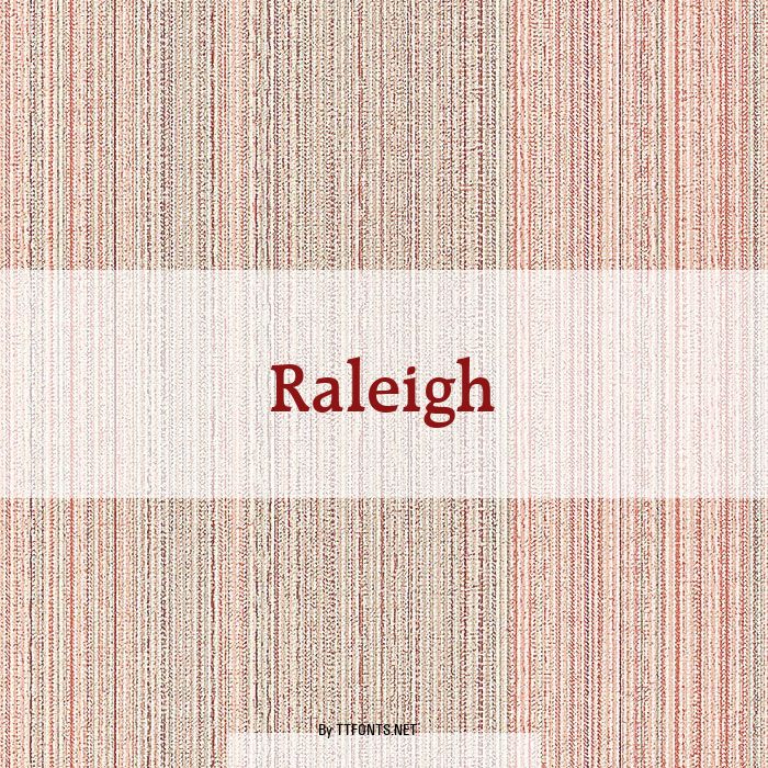 Raleigh example