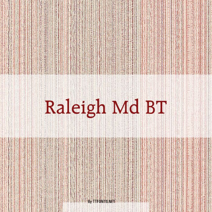Raleigh Md BT example