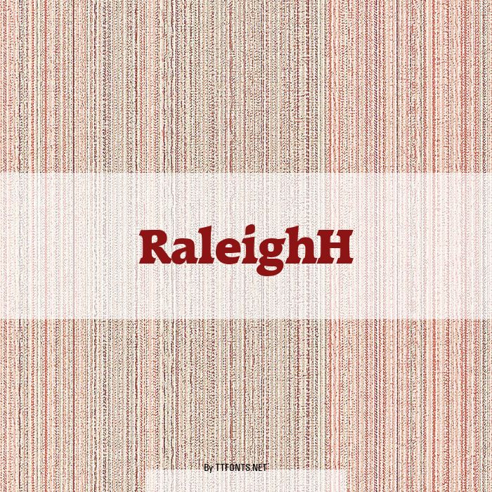 RaleighH example
