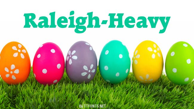 Raleigh-Heavy example