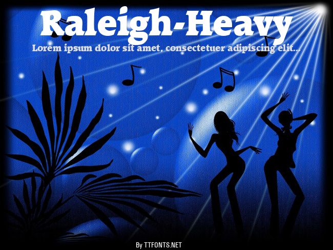 Raleigh-Heavy example