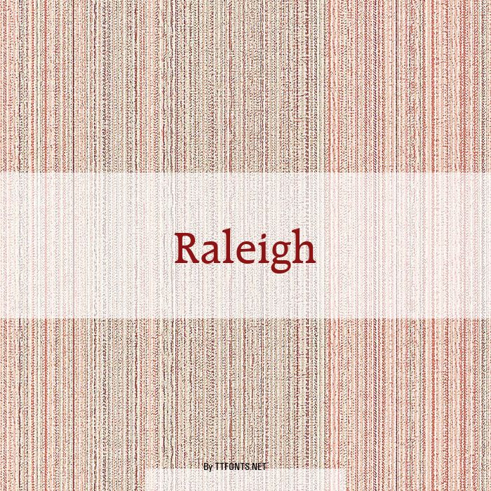 Raleigh example
